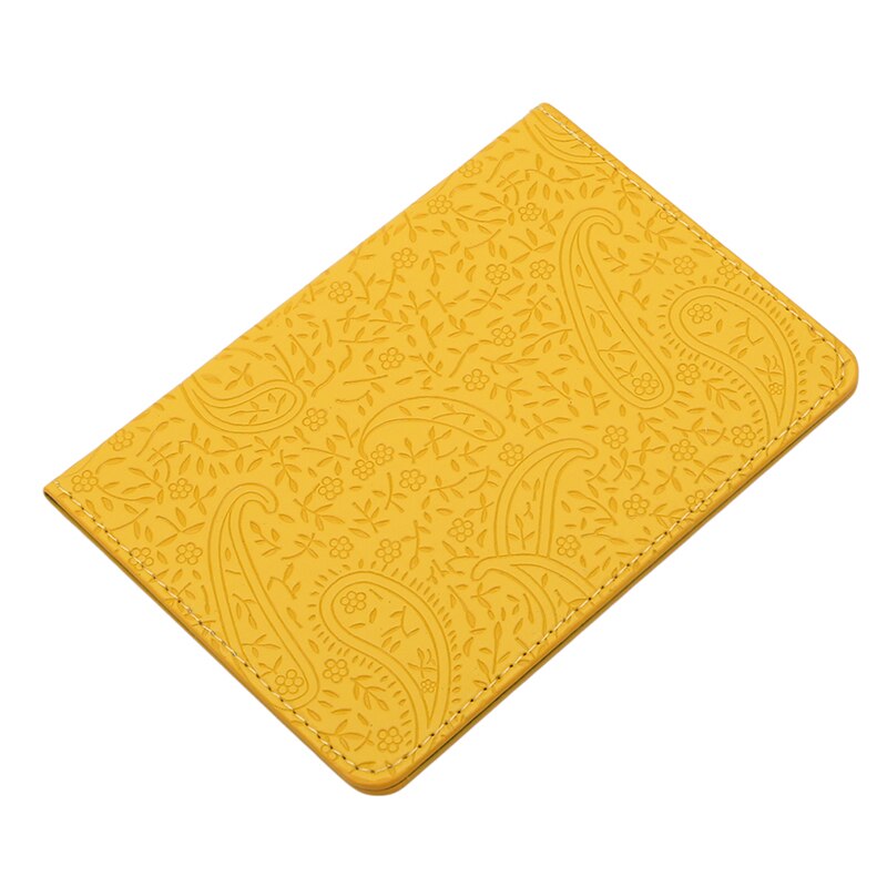 Cover Travel Passport Cover Card Case Vrouwen Mannen Reizen Creditcardhouder Reizen Id & Document Paspoort Kaarthouder pakket: yellow