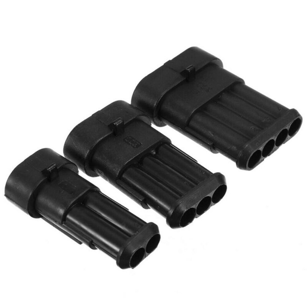 2 3 4 Way Pin Connectors Socket Terminal Housing Accessories Assortment