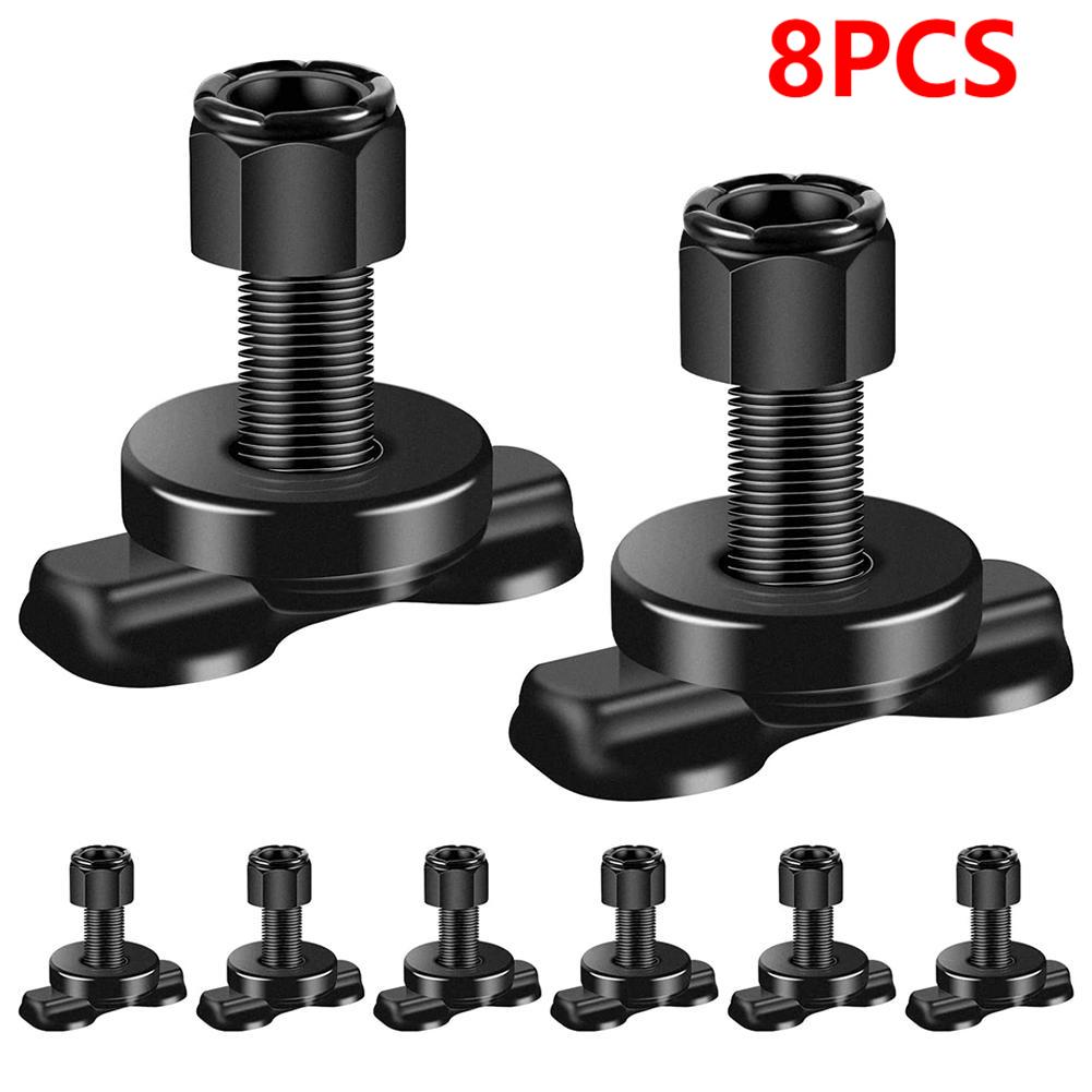 M 10*30Mm Haak Vastbinden Touw Met Wasmachine En Montageschroeven Ankerpunt L Track Schroefdraad Voor Auto Boot Touwen Koordband