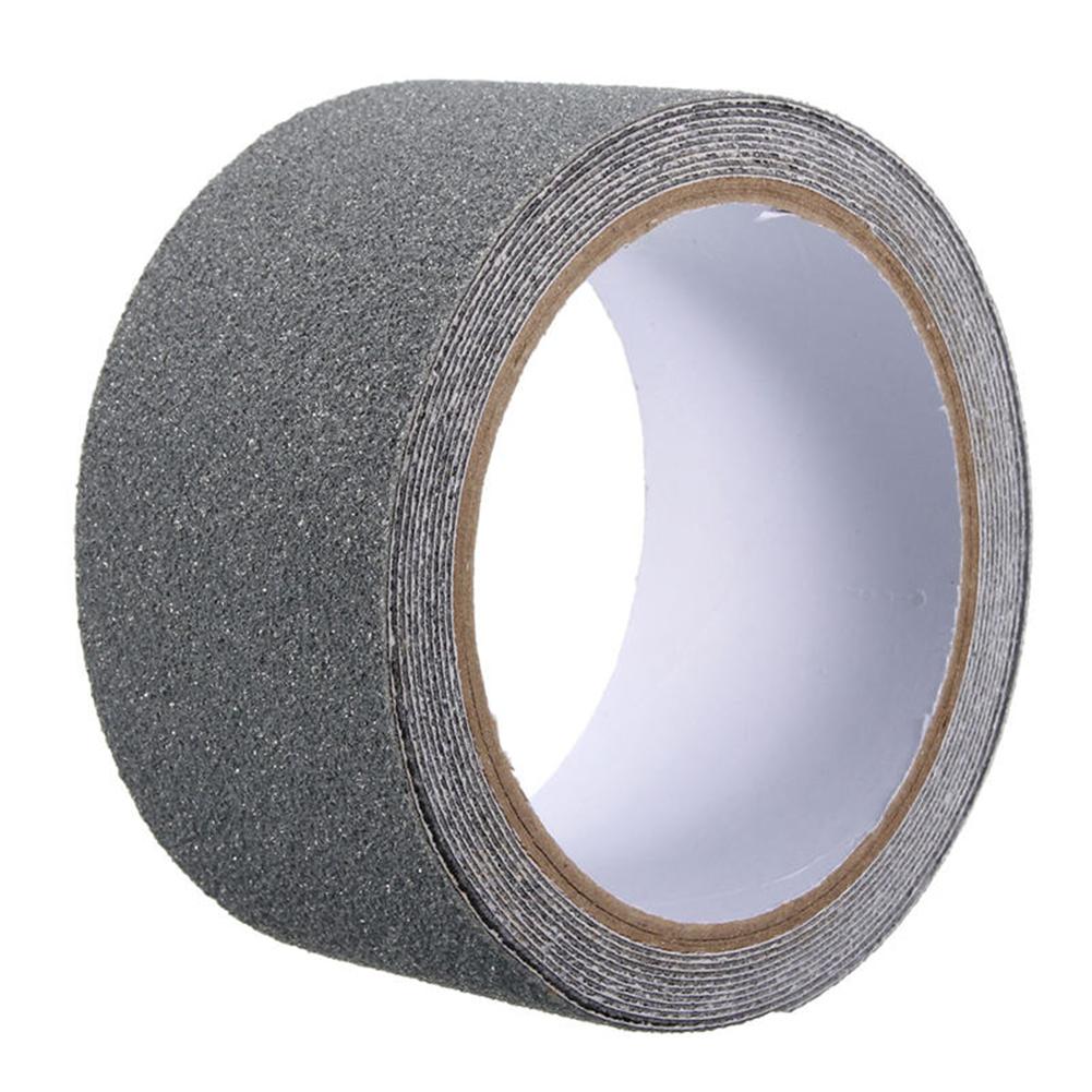 Pvc Sterke Zelfklevende Anti-Slip Tape Waterdicht Anti Slip Tape Veilig Waarschuwing Tape Gebruikt Voor Vloer Keuken trap Badkamer: Gray / 10CMx5M