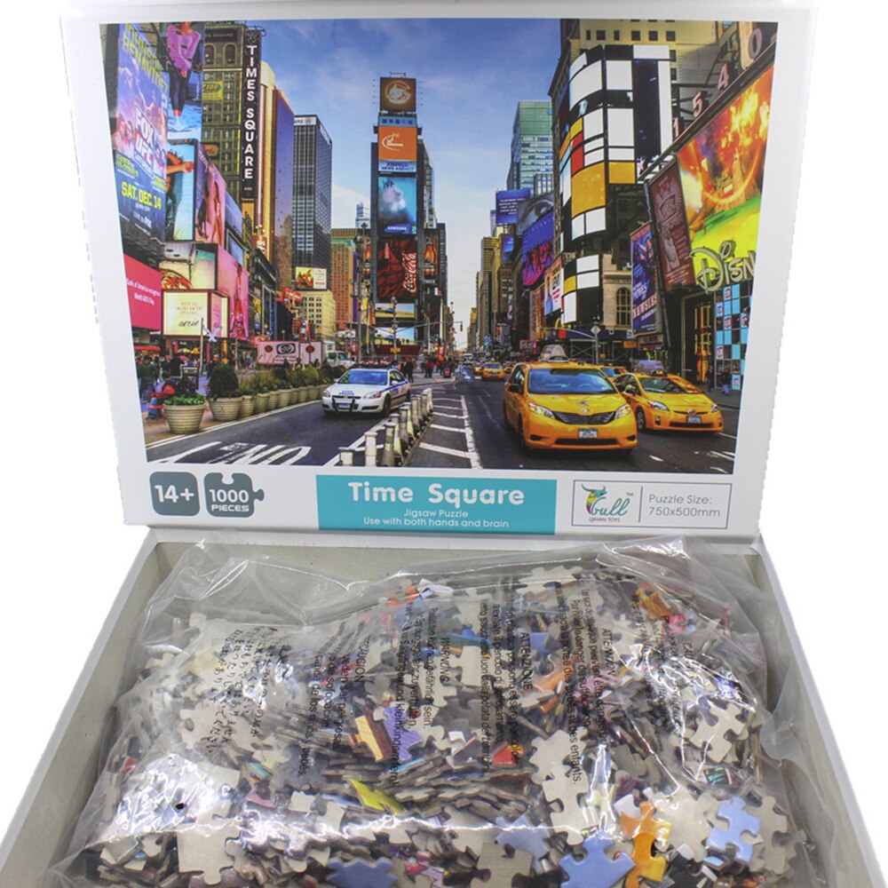 1000 Stuks Papier Puzzels Voor Volwassenen, Landschap Puzzels, Educatief Speelgoed Voor Volwassen Kinderen