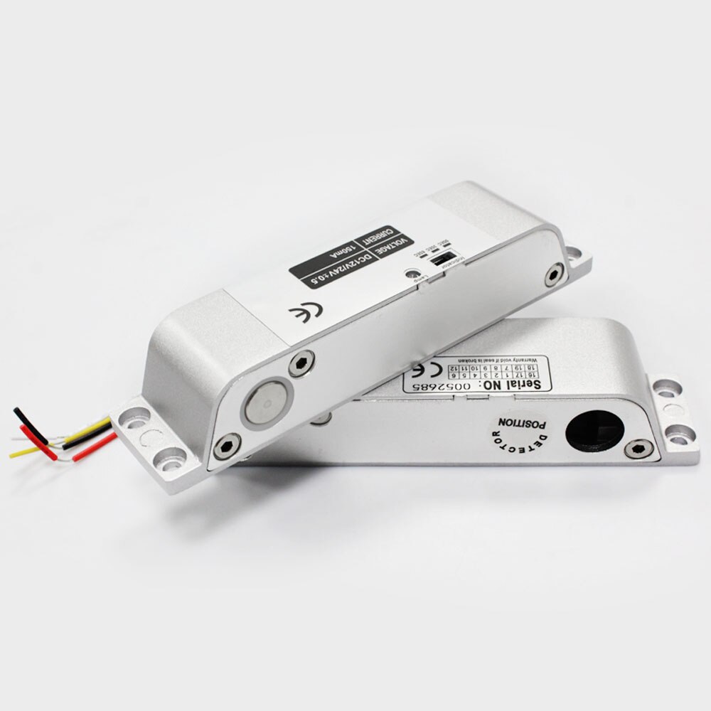 Electric Mortise Lock DC 12V Fail Safe Electric Bolt Lock Door Access Control Security Lock time delay