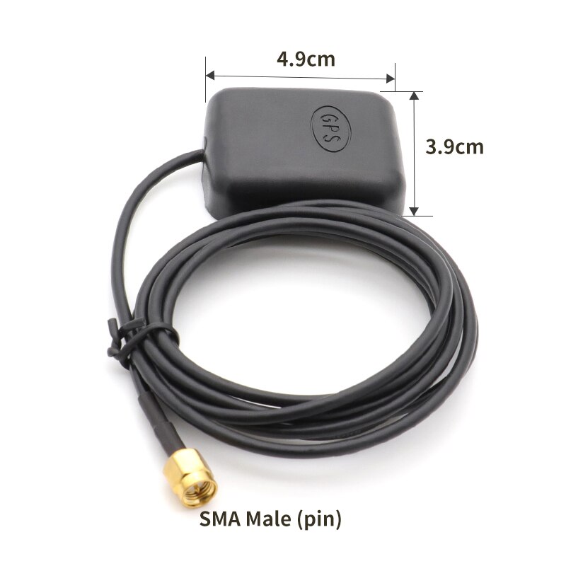 Waterdichte 28dBi GPS Antenne SMA MALE Connector 1575.42mhz Antennes voor Auto Navigatie GPS Richting 3 M/5 M pigtail