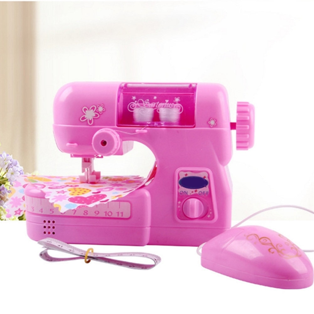 Children Sewing Machine Small Electric Kids Sewing Machine Home Toys Set 66CY