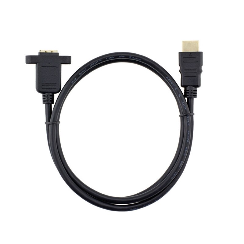 3D V1.4 Hdmi-Compatibel Man-vrouw M / F 1080P Panel Mount Line Extension Adapter Voor Bd monitor Projector Speelt 30Cm 50Cm
