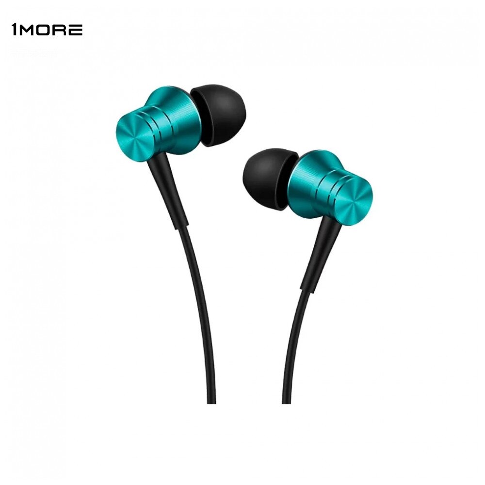 1 Meer E1009 Piston Metal Stereo Oortelefoon In Ear Wired Headset Oordopjes Met 3.5Mm In Evenwichtige Meeslepende Bass oortelefoon: green