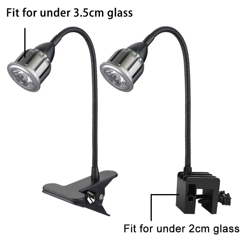 Projecteur LED à 3 couleurs avec télécommande COB, éclairage à spectre complet pour aménagement paysager d&#39;aquarium, pour la plantation de petits réservoirs et la décoration
