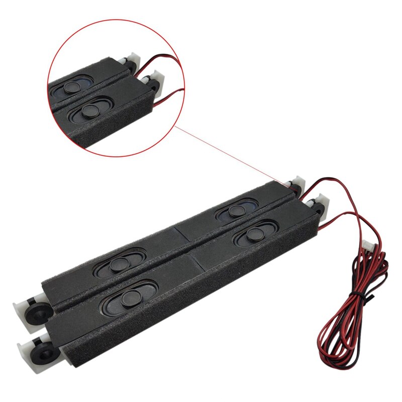 1 para 8 om 10W DIY LCD TV głośnik wiadomość monitor maszyna reklama TV alt głośnik naprawa akcesoria dla Samsung