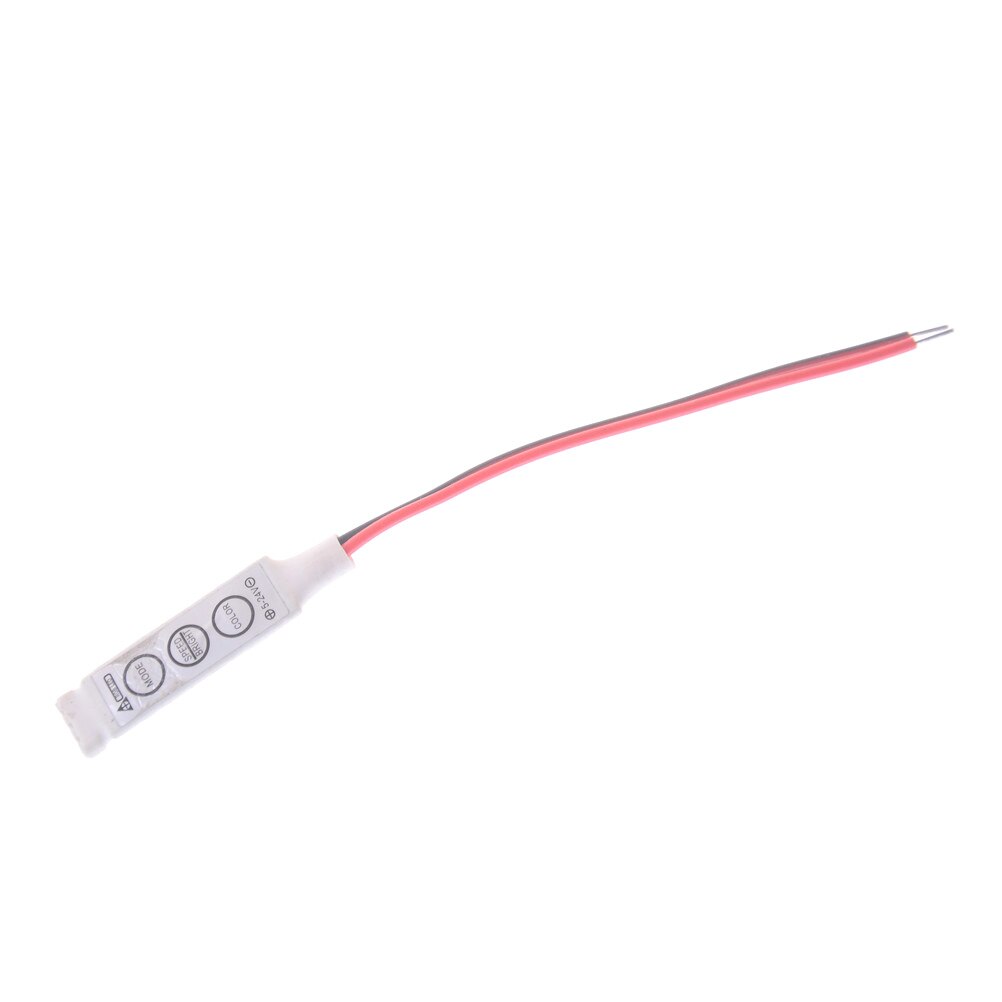 Led Strip Controller 3 Key 5-24V 3 Keys RGB Color LED Controller Brightness D... – Grandado