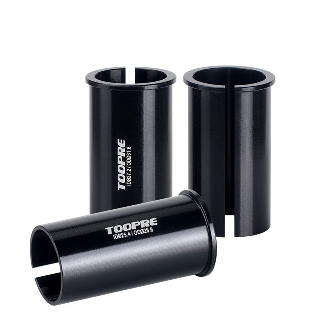 Bicycle Seat Post Tube Sleeve MTB Bike Seat Post Adapter Alloy SeatPost Tube Reducing Turn Sleeve Mountain Bicycle Cycling Parts