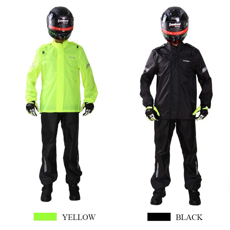 Waterproof Motorcyclist Raincoat Suit For Adults Impermeable Men's Raincoat Motocross Riding Hiking Fishing Ultrathin Jacket