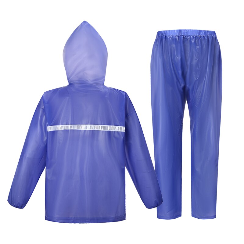 QIAN – manteau de pluie à capuche pour hommes et femmes, tenue de cyclisme, Poncho de pluie, vêtements de pêche et de Camping