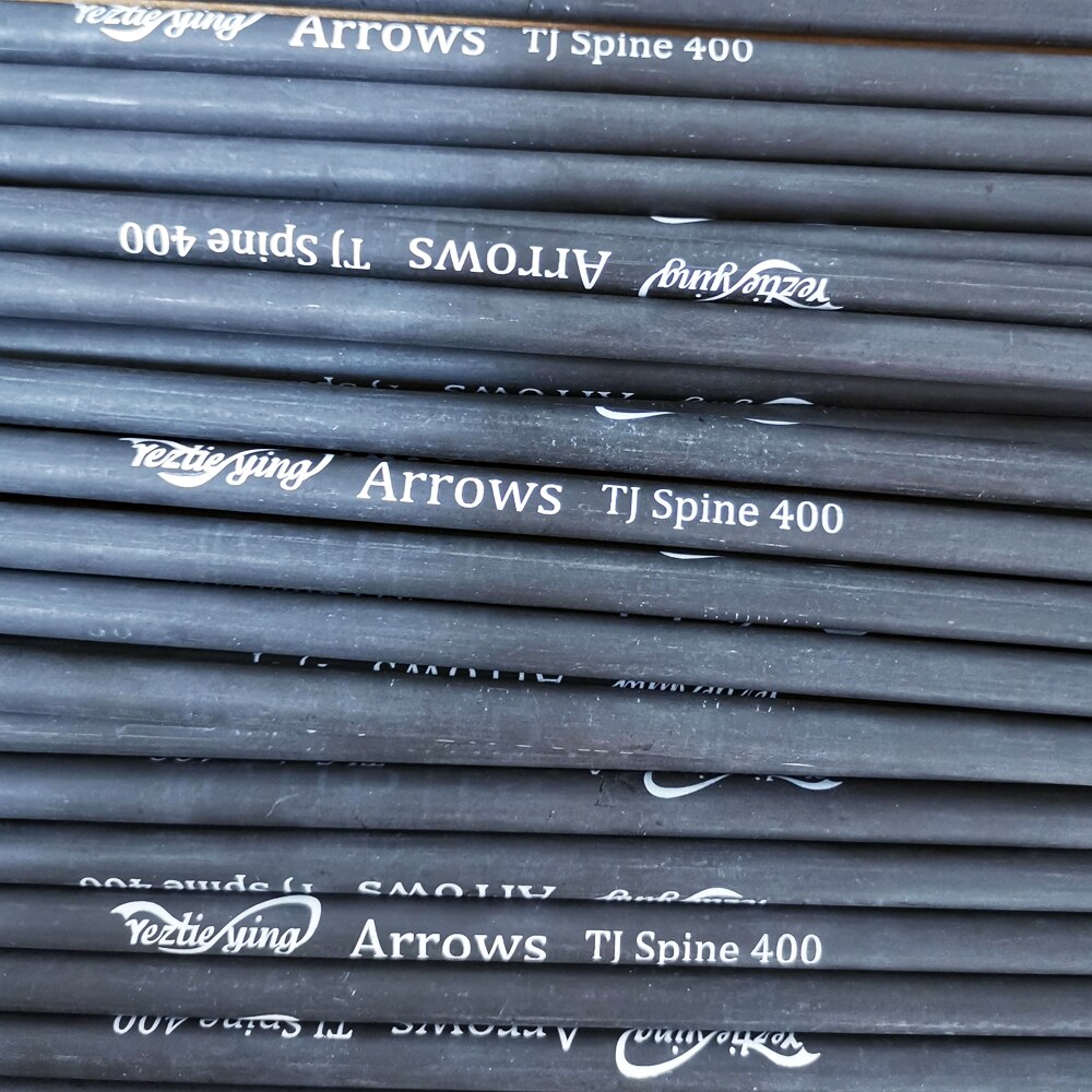 12PCS / 30 PCS Archery Accessories Arrow Shafts Spine 400 Carbon Arrows shaft for Crossbows Bolts DIY