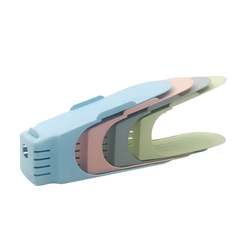 Porte-chaussures rangement pour chaussures Double porte-chaussures, porte-chaussures, porte-chaussures à usage domestique