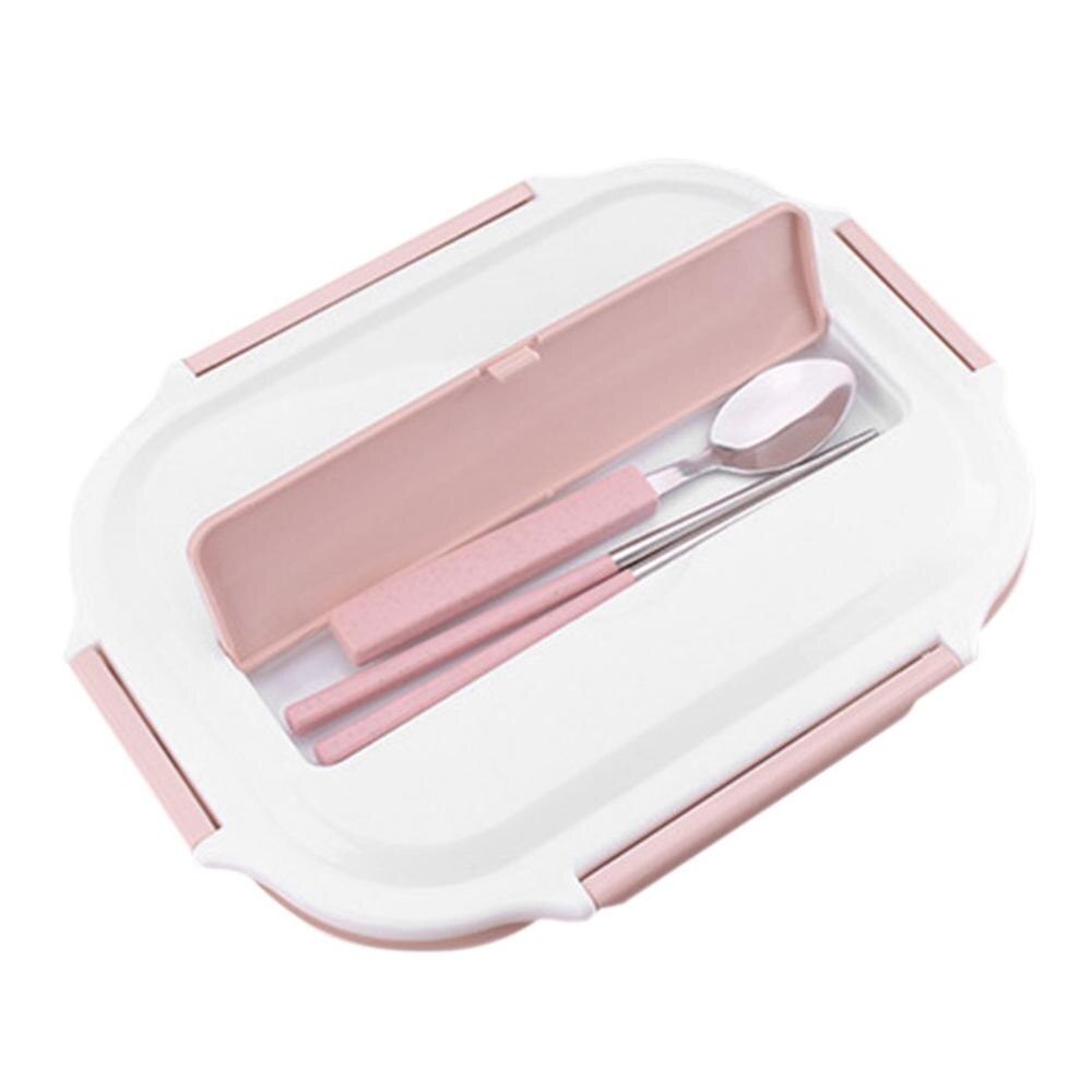 Rvs lunchbox 1200ml (mat zilver) bedrukken
