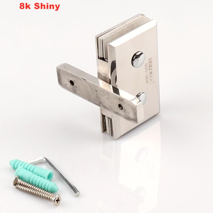 304 edelstahl 360 grad glas drehtür scharnier glas up und unten rotierenden scharnier schiebetür welle scharnier (XYGL-25): 8K Shiny