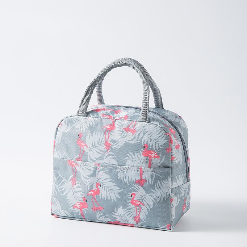 Draagbare Lunch Tas Thermische Geïsoleerde Lunch Box Tote Koeler Handtas Bento Pouch Diner Container School Voedsel Opslag Zakken: 06