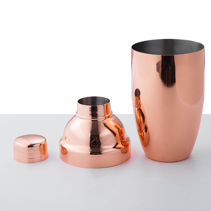 Stainless Steel Insulation Shake Cup Portable Bartender Organ Cocktail Shake Flagon Wine Bartender Kettle Bar LA90