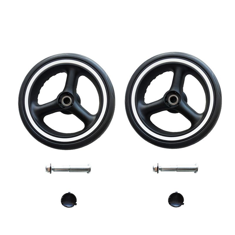 Ruota posteriore per GB Pockit + All City Baby Buggy con asse cuscinetto Accessori per passeggino Goodbaby Passeggino per bambini Ruota posteriore Pneumatico
