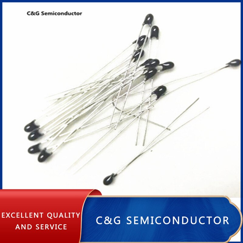10pcs 10k OHM NTC Thermistor Resistor NTC-MF52AT 10K 5% MF52