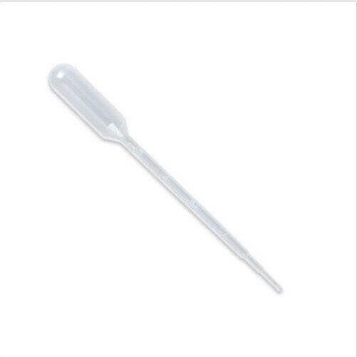 Safe Plastic Eye Dropper Transfer Graduated Pipettes 100PCS/Lot 3ML Transparent Pipettes Disposable School Office Supplies