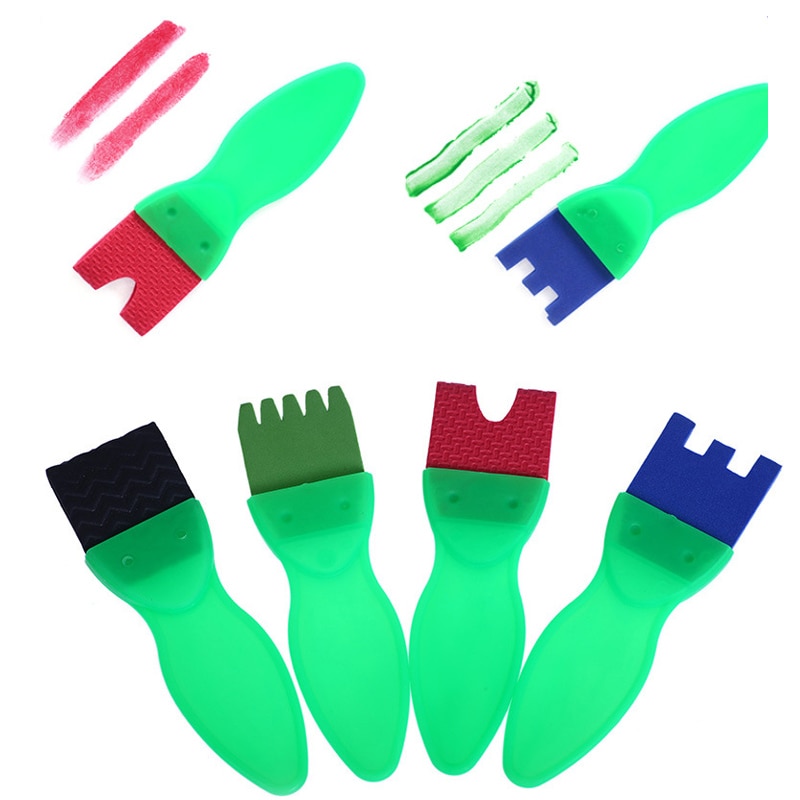 Painting Supplies School Stationery Supplies Drawing Toys Graffiti Art Drawing Plastic Handle Painting Graffiti Toys