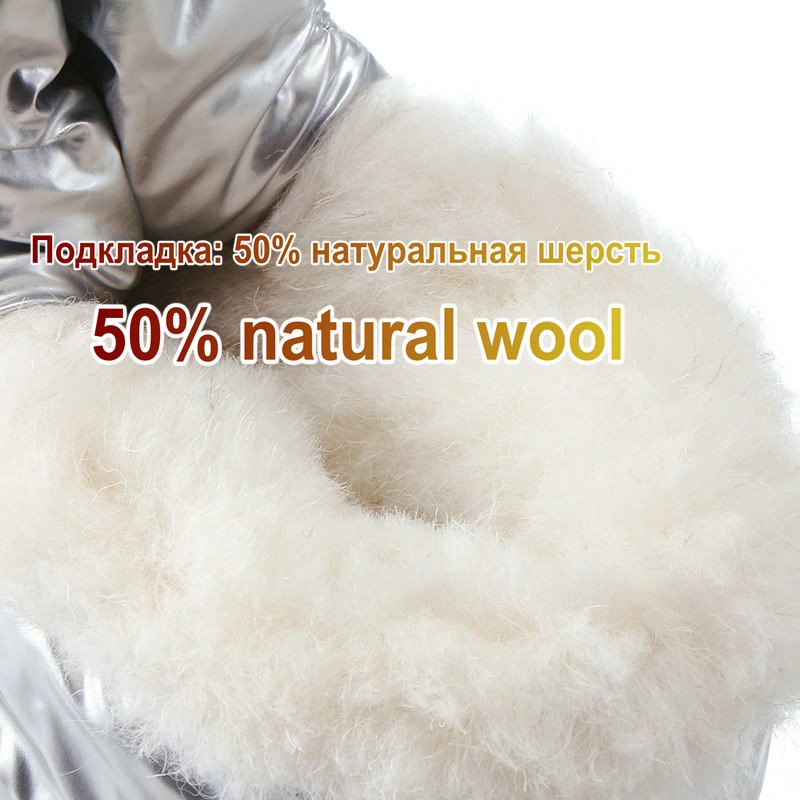 Morazora Winter Vrouwen Laarzen Lace Up Platform Dikke Bont Snowboots Waterdicht Schoeisel Dames Enkellaars Vrouwen Katoen