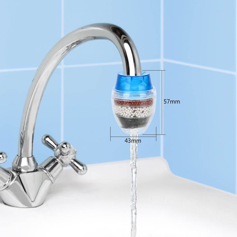 NICEYARD 5-layer Filter Faucet Tap Water Purifier Activated Carbon Tap water Clean Gadgets Filter Home Improvement