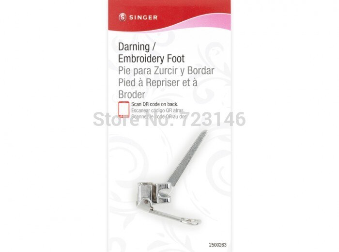 STIPPLING, DARNING &amp; FREEHAND EMBROIDERY PRESSER FOOT Feet Domestic Sewing Machine Part Accessories Brother Juki JANOME