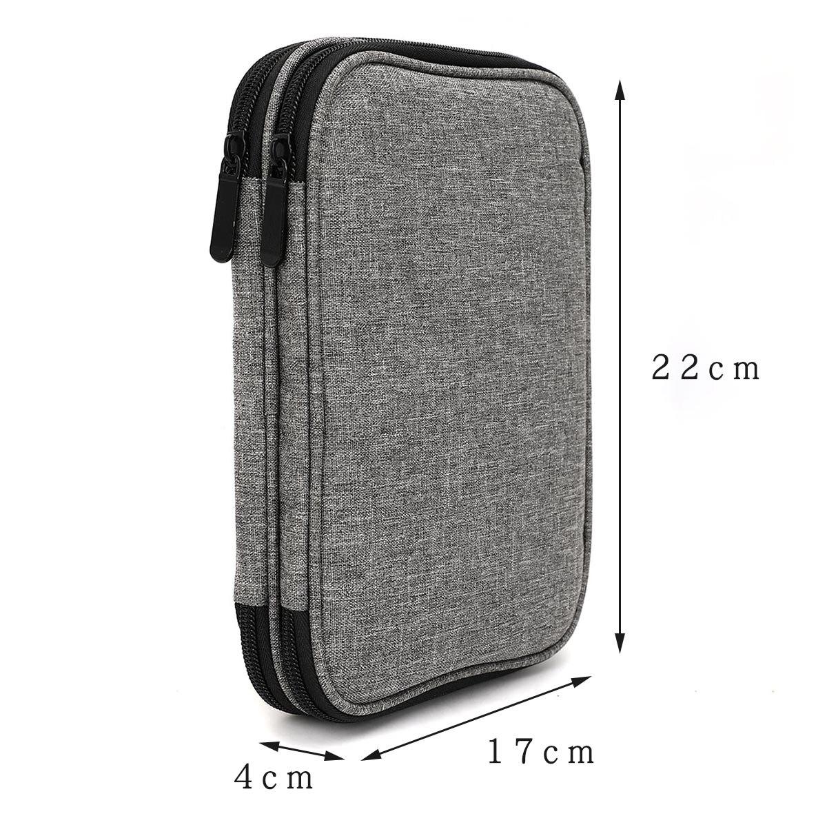 Portable Sewing Storage Bag Big Capacity Crochet Hook Pouch Knitting Needles Kit Case Sewing Accessories 22*17*4CM