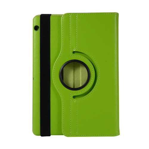 360 Rotating Case for Huawei MediaPad T3 10 9.6 T5 10.1 M5 8.4 10.8 M6 10.8 Tablet Funda for Huawei T3 10 Play Pad 2 9.6 Cover: 3 / green