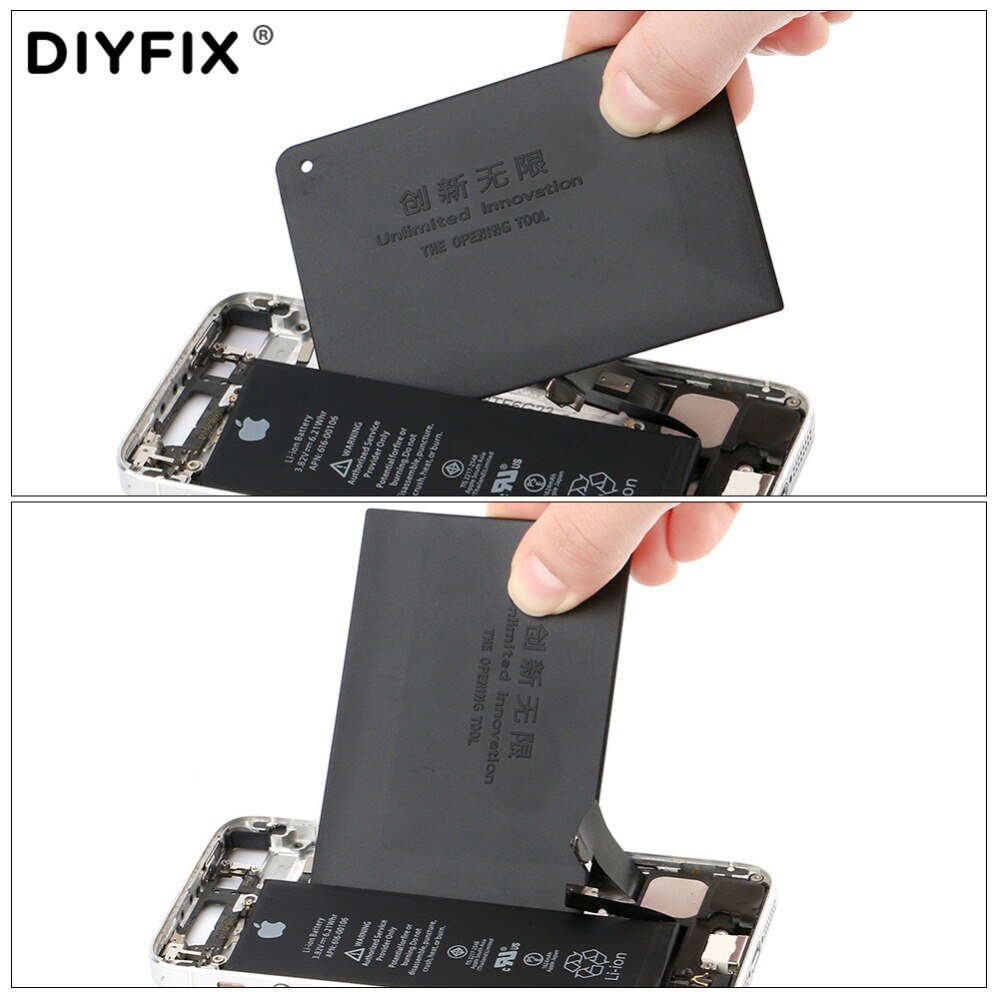 Professionele Opening Pry Batterij DIY Demonteren Tough Card voor iPhone Samsung Mobiele Telefoon Reparatie Tools Set