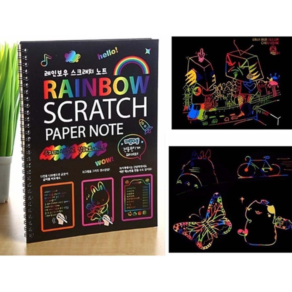 Drawing Painting Graffiti Diy Graffiti Blank Page Notebook Painting Eye Protect Coil Binding Good For Painting And Graffiti