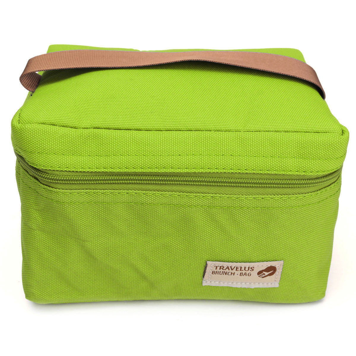 Portable Thermal Travel Picnic Lunch Box Storage Bag Waterproof Picnic Carry Tote Lunchbags Green Blue Gray Rose Red: Green