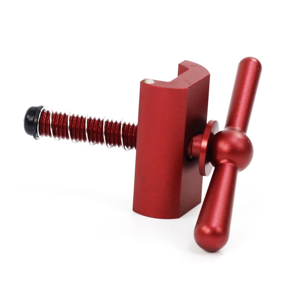 SILVEROCK Alloy Hinge Clamp Plate Lever C Buckle Easy Shell Magnet For Brompton 3Sixty Folding Bike Brompton Accessoriers: RED 1PCS