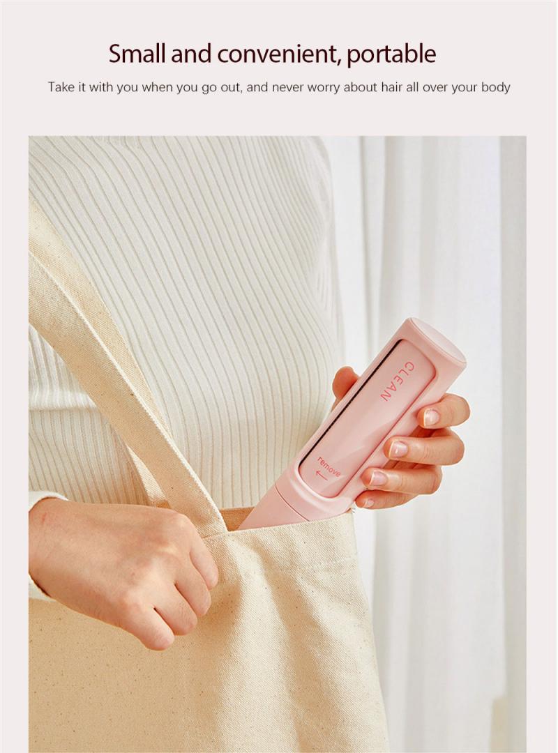 1pc Sticky Portable Washable Dust With Cover For Wool Lint Roller Hair Dust Remover Clothes Winter Clothes Dust Removal Brush