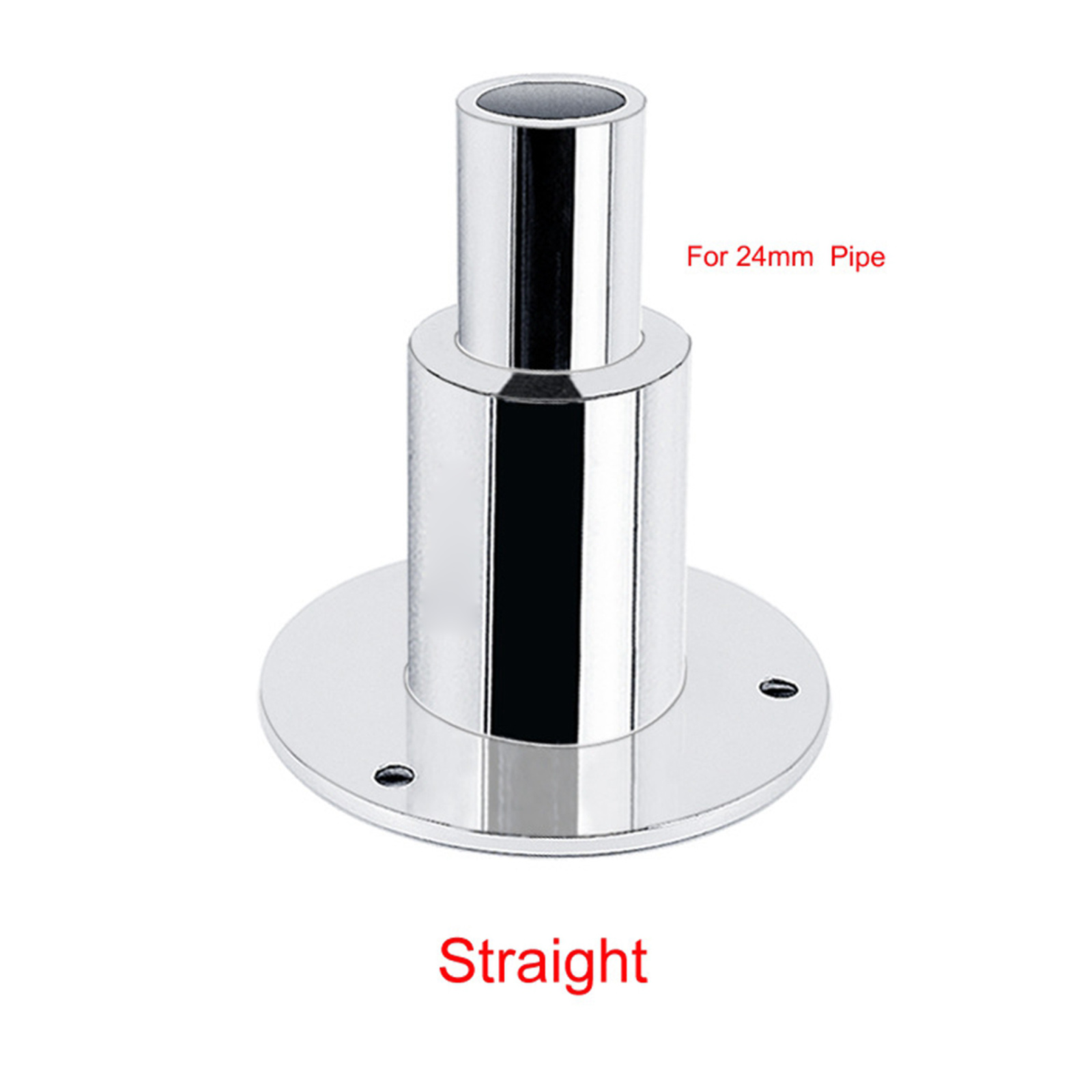 Stainless Steel 316 Thru Hull Exhaust Fitting Tube Pipe Socket Hardware Part of Air Diesel Heater For Boat Truck Accessories: 24mm straight