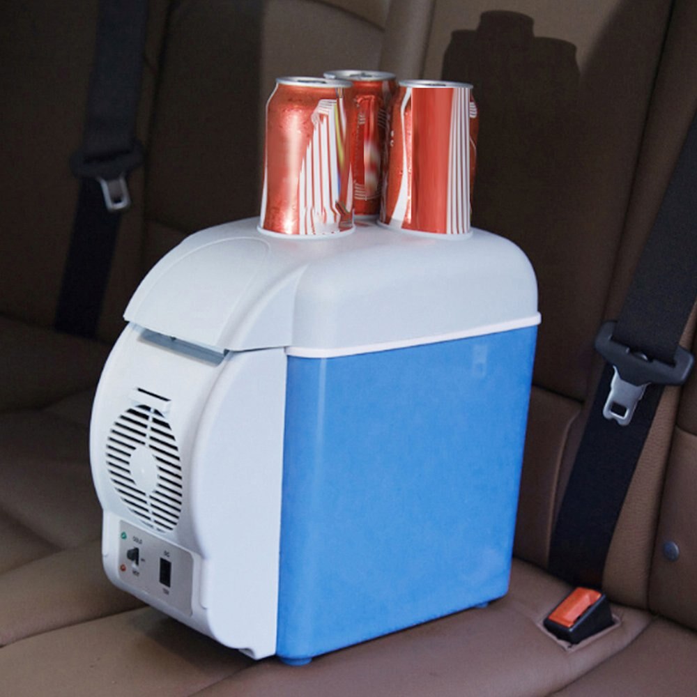 12V 7.5L Facilating Car Refrigerator Mini Electronic Refrigerator Freezer Cooler Travel Dual-use