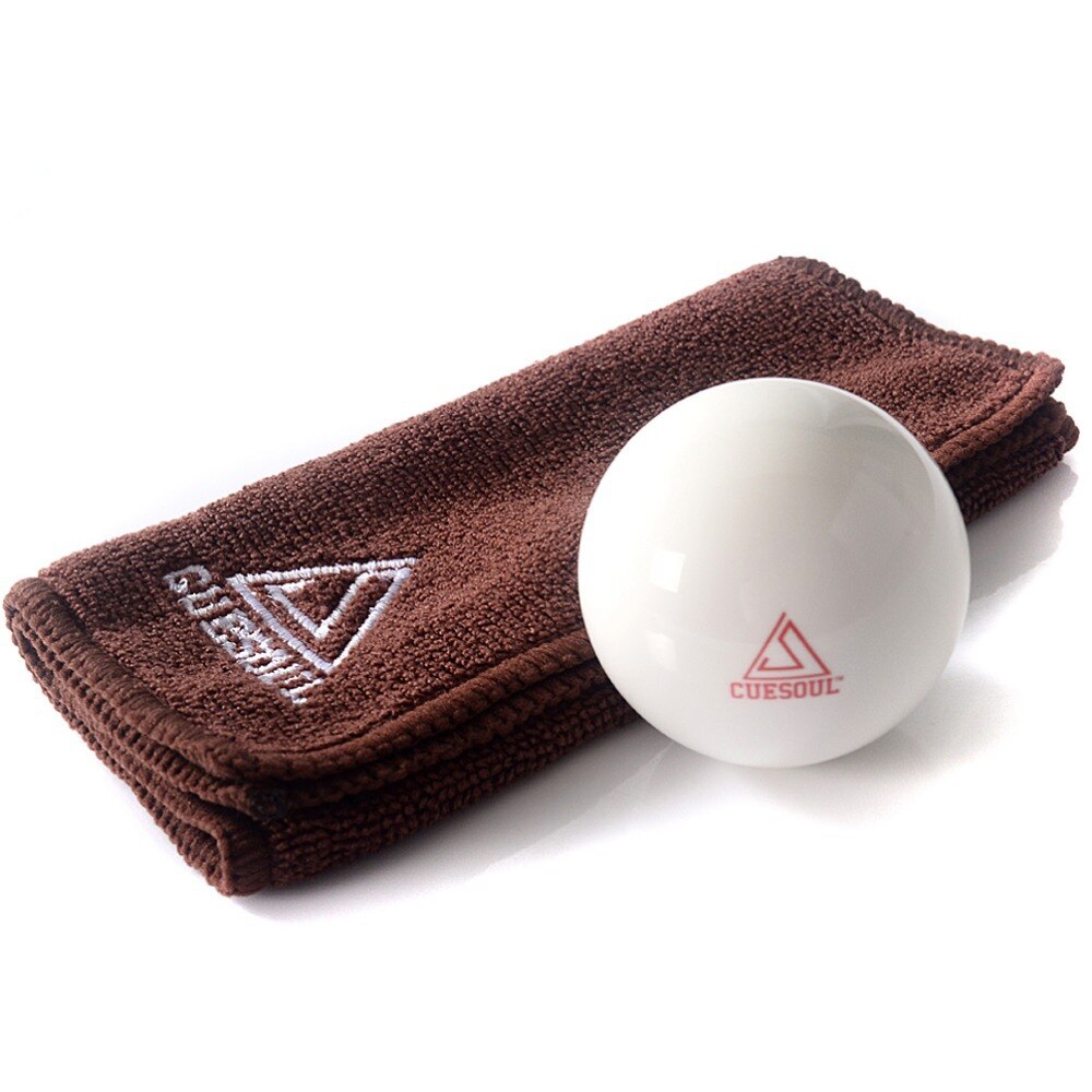 BC001 Cuesoul Profi Tasse Harz 2 1/4 6 unzen Billard Warteschlange Ball, weiß Ball Schwimmbad Warteschlange Ball, Warteschlange Ball Mit Sauber Warteschlange Handtuch