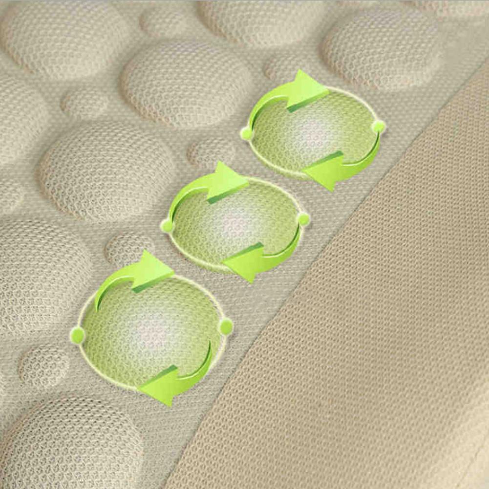 Cojín eléctrico para el coche, masajeador Lumbar, alivio de la presión, soporte para la cintura