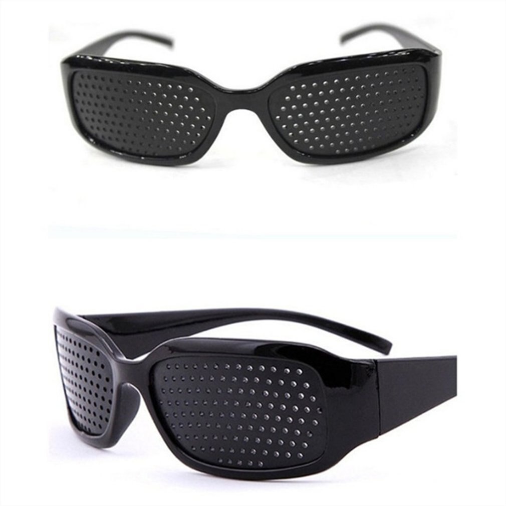 Care Gezichtsvermogen Verbeteraar/Pinhole Unisex Bril Anti-vermoeidheid Stenopeic Bril Vermoeidheid Verlichten Oogje Bril 1 Pcs