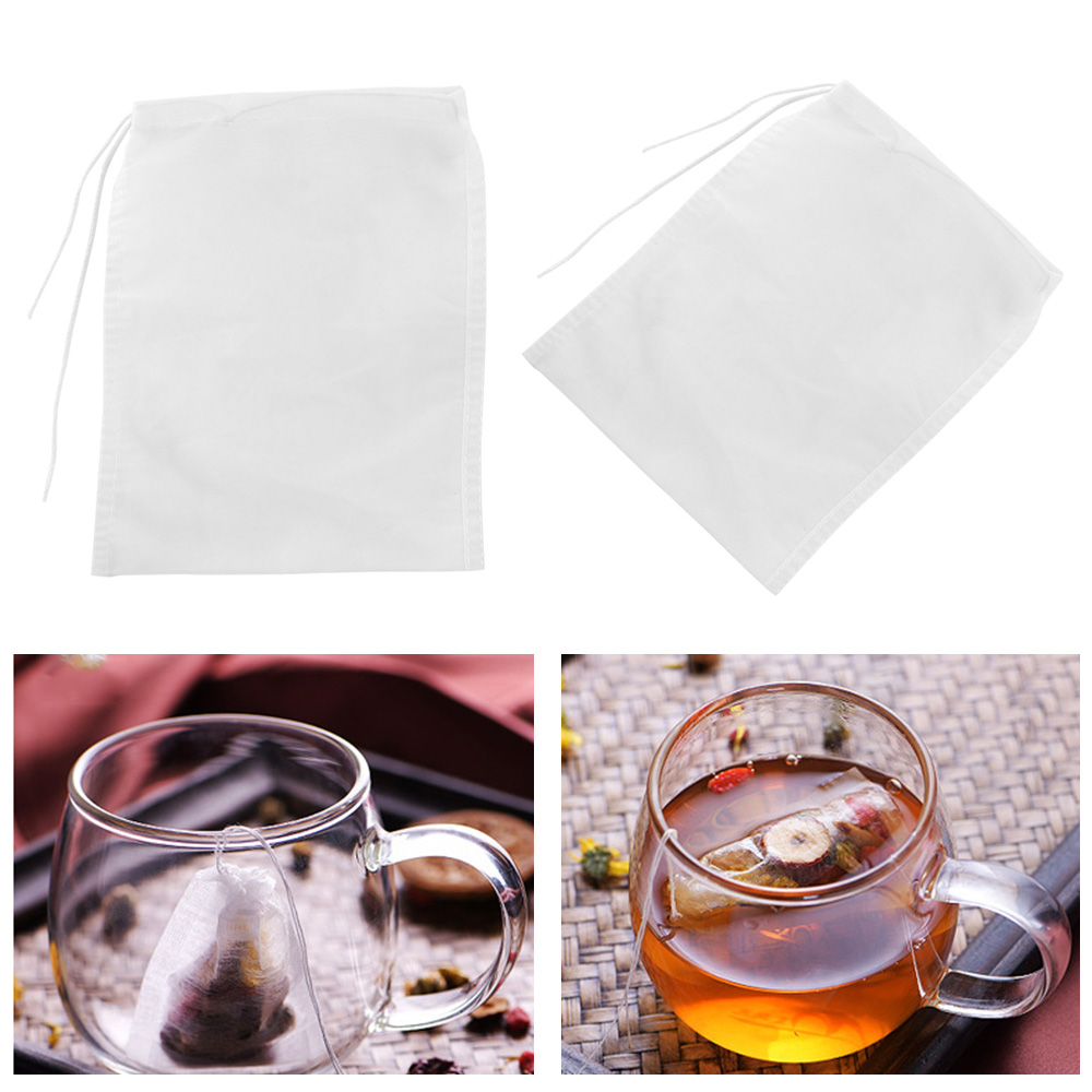 160/200 Food Special Coffee Filter Cheese Cloth Nylon Cooking Strainers Mesh Reusable Fine Mesh Wine Strainer Nut Milk Bag