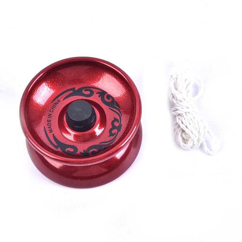 1pc yoyo aluminium alloy string trick yo-yo ball bearing for beginners adults children classic interesting toy