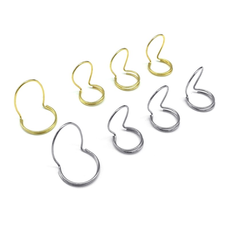 A9LD 4Pcs Banjo Picks Adjustable Finger Thumb Wire Style Picks Plectrums Set For Fingerstyle Acoustic Guitar Bass Ukulele