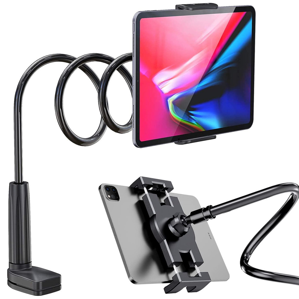 Grote Maat Tablet Houder 82Cm Lange Arm Bed Tablet Mount Voor Ipad Air Pro Mini Tablet Stands Clip Beugel 4.7 Tot 12.6 Inch Tabs
