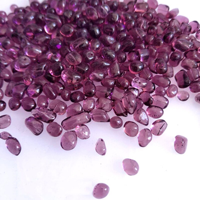 Havblåt glassand, glasperler, farvet glassand, akvarielandskabsdekoration, bundsand akvariebundsand: Violet 3-4 mm 500g