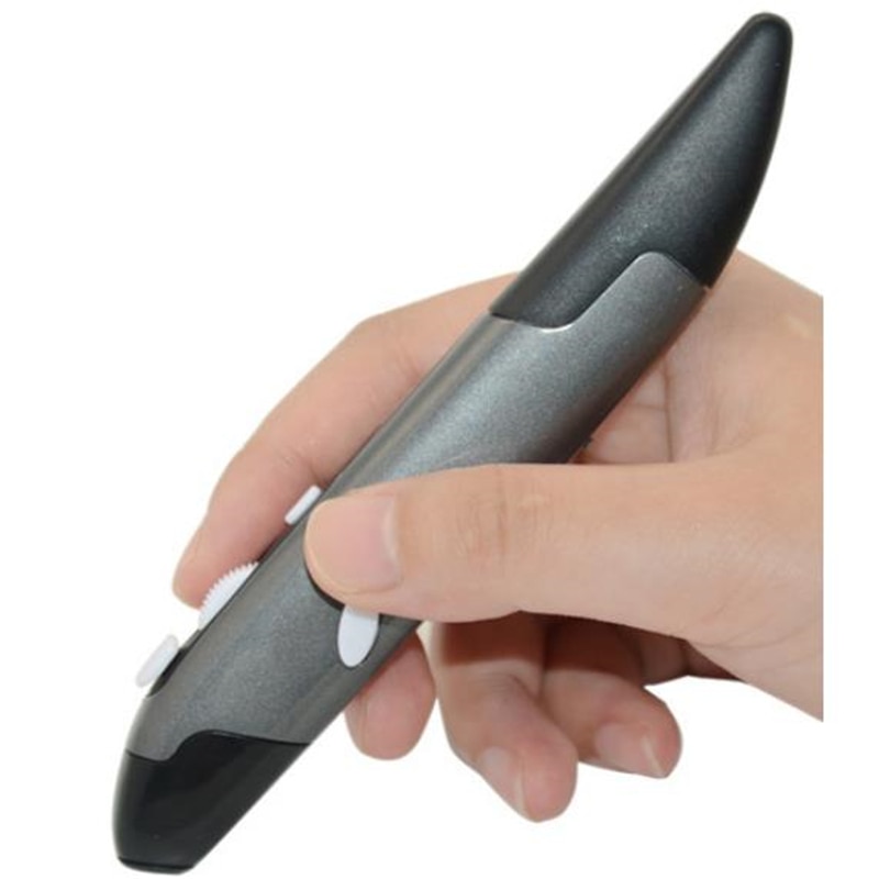 Universal2.4GHz Caneta Mouse Óptico Sem Fio USB Tablet Laptop Pocket PC Inteligente Desenho Ensino material de Escritório