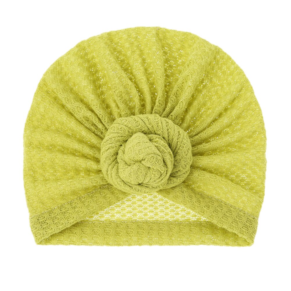 Bonnet en tricot pour bébé, casquette pour -né, Turban doux, pour filles et garçons,: 6