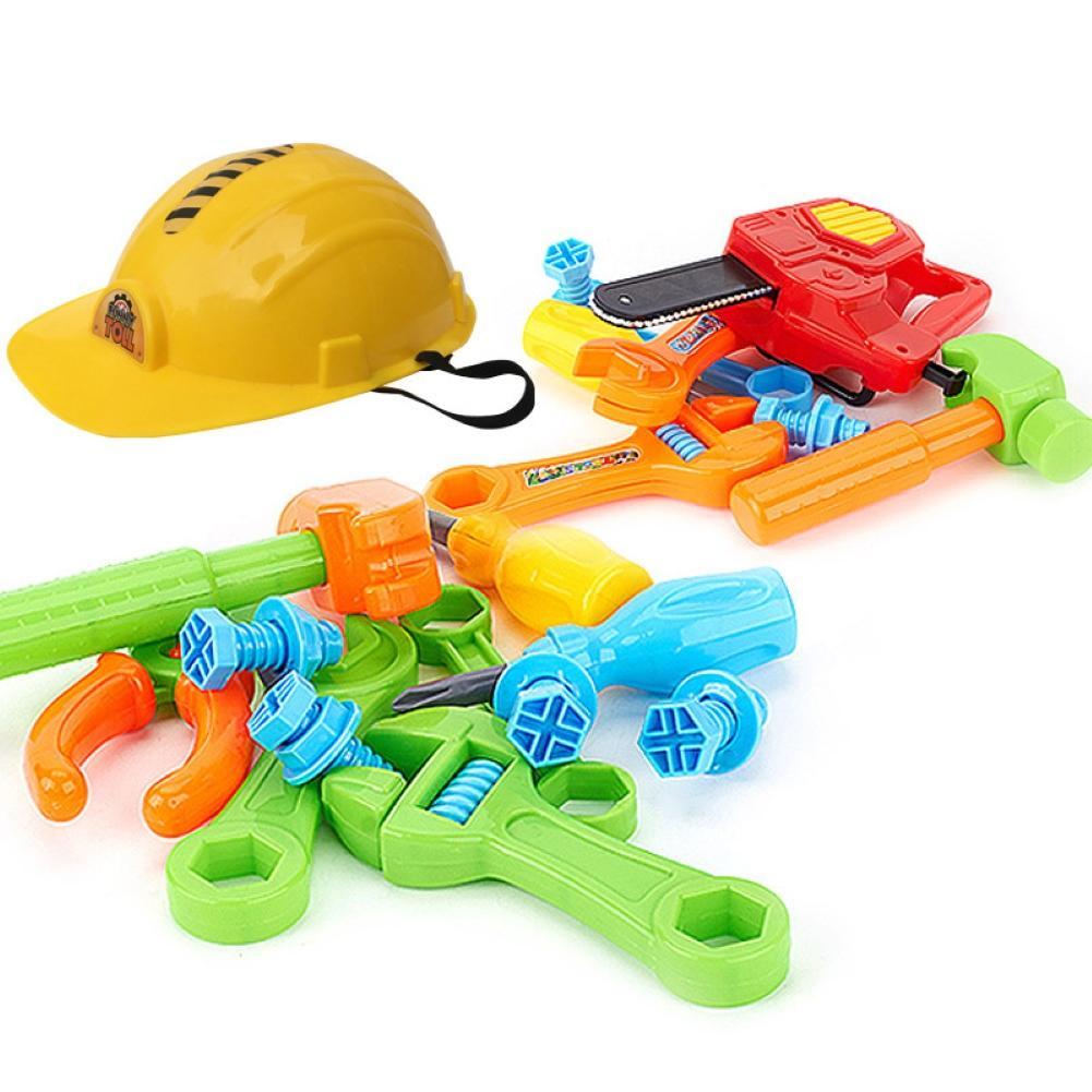 Kind Jongen Leuke Simulatie Reparatie Tool Set Assembleren Kids Moer Demontage Schroef Montage Pretend Play Educatief Speelgoed