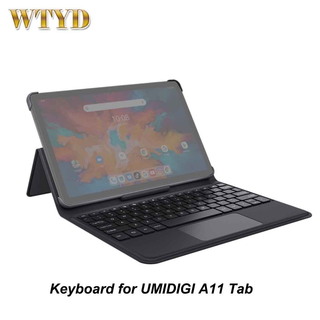 Originele Umidigi A11 Tab Toetsenbord Voor Umidigi A11 Tab Magnetische Zuig Bluetooth Toetsenbord &amp; Tablet Case Met Houder Voor Umidigi